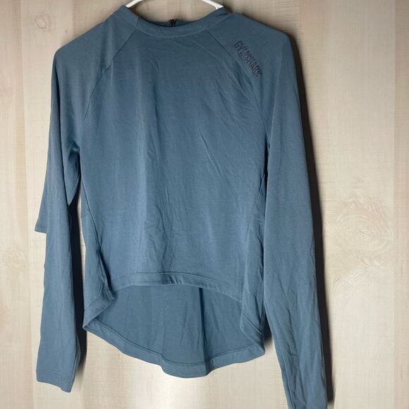 Gymshark Blue Long Sleeve Top - Picture 6 of 15